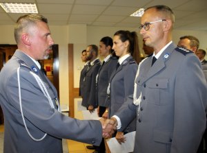 Uroczyste obchody Święta policji na Ochocie