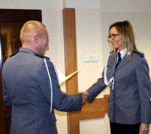 Uroczyste obchody Święta policji na Ochocie