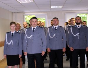 Uroczyste obchody Święta policji na Ochocie