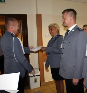 Uroczyste obchody Święta policji na Ochocie