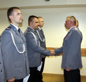 Uroczyste obchody Święta policji na Ochocie