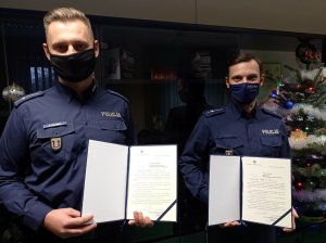 List Gratulacyjny od Komendanta Głównego Policji