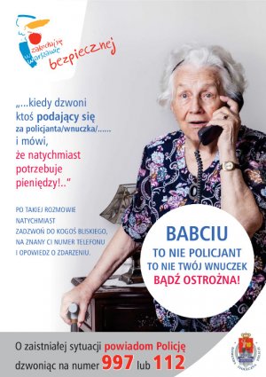 84-latka uwierzyła oszustom i straciła 60 000 złotych