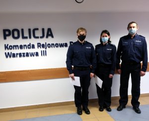 Awanse w Komendzie Rejonowej Policji Warszawa III