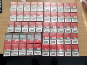 Zabezpieczono ponad 19 tysięcy papierosów