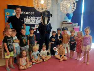 Policjanci w przedszkolu